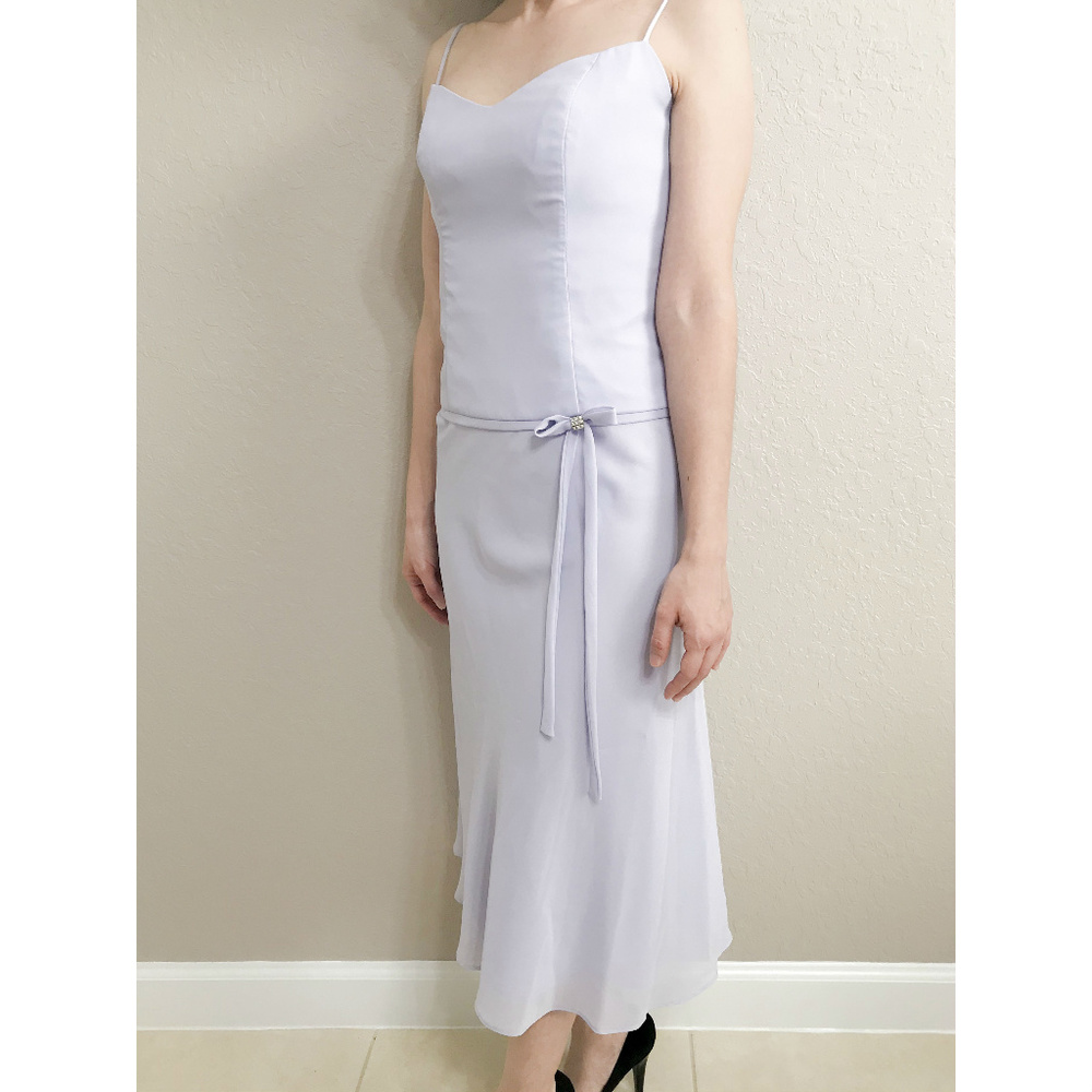 David's Bridal Tea Length Dress Size 2